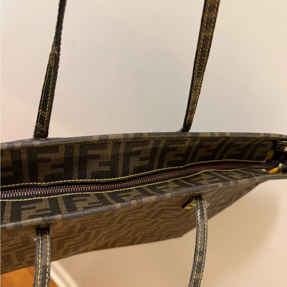 Fendi Zucca Monogram Tote Bag w/ COA - Picture 4 of 12